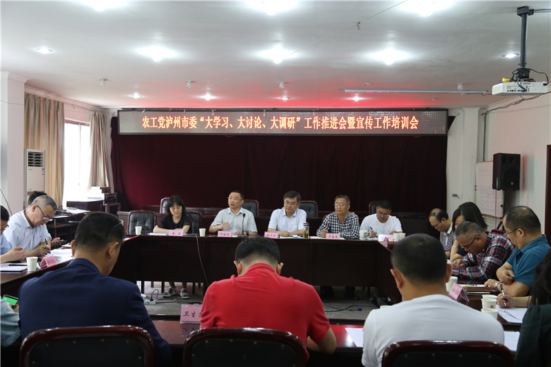 農(nóng)工黨瀘州市委大學(xué)習(xí)大討論大調(diào)研工作推進(jìn)會暨宣傳工作培訓(xùn)會_副本 (1).jpg